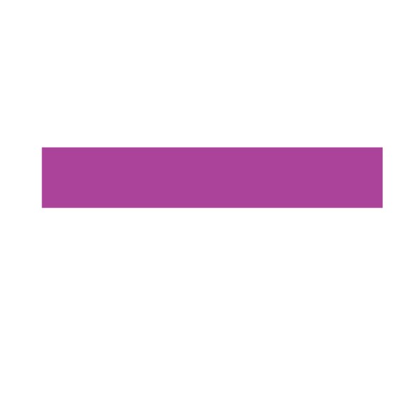 Pet Collar Label Purple w/Backside Black Bar 1-1 x 6, PK8